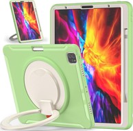 NIKCORP Zaštitna maska s ručkom za iPad Air 4/5 10.9" i iPad Pro 11" (2018–2021) silikonska futrola otporna na udarce, zelena